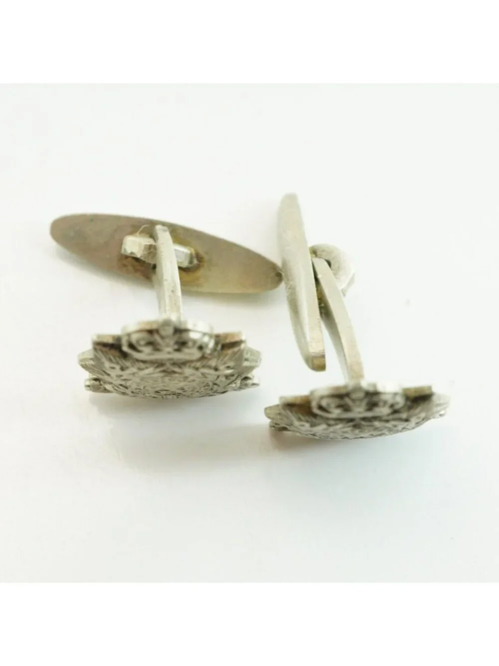 Vintage Dutch Military Royal Netherlands Marine Corps Cufflinks Je Maintiendrai